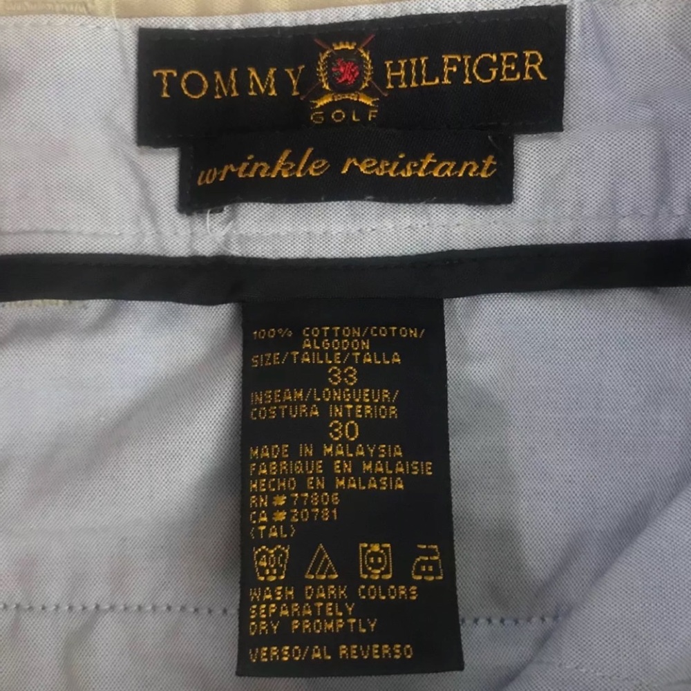 TOMMY HILFIGER Golf Khaki Wrinkle Resistant Chinos - Picture 3 of 4